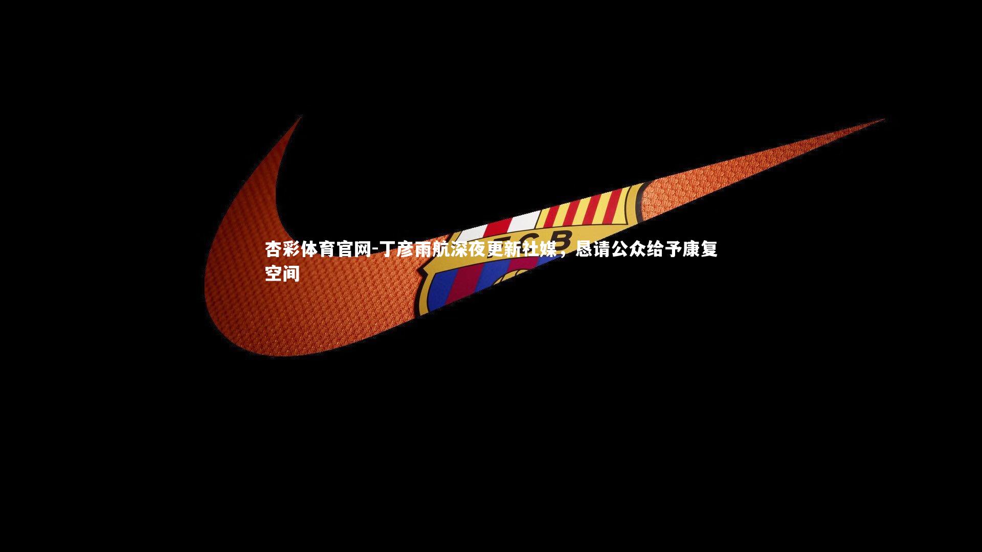 丁彦雨航深夜更新社媒，恳请公众给予康复空间